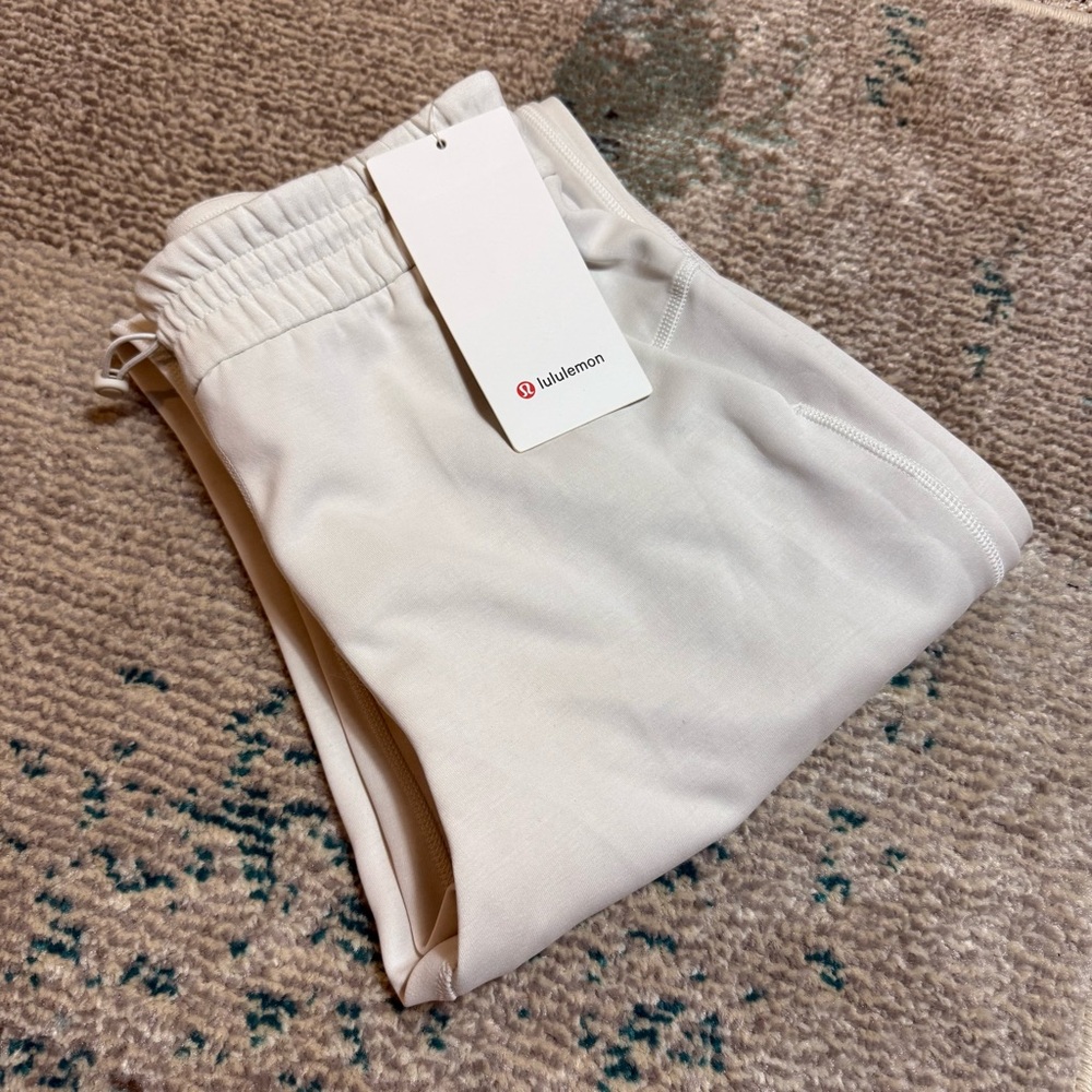 lululemon Bone Softstreme HR Pants ivory straight leg
